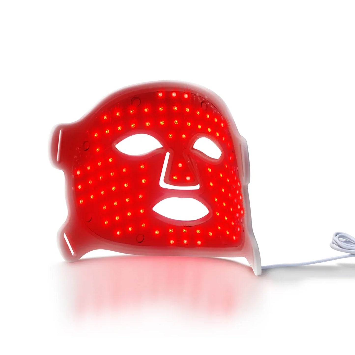 Máscara facial con terapia de luz LED