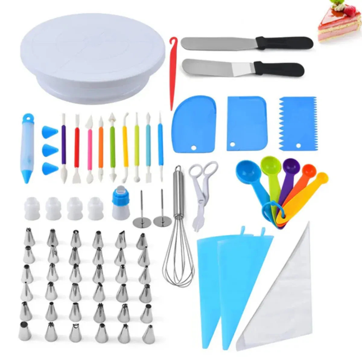Kit Profesonal De Pasteleria y Reposteria x 66 Piezas