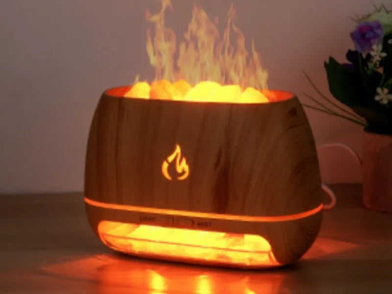 Difusor de Aromas con Piedras de Sal de Himalaya