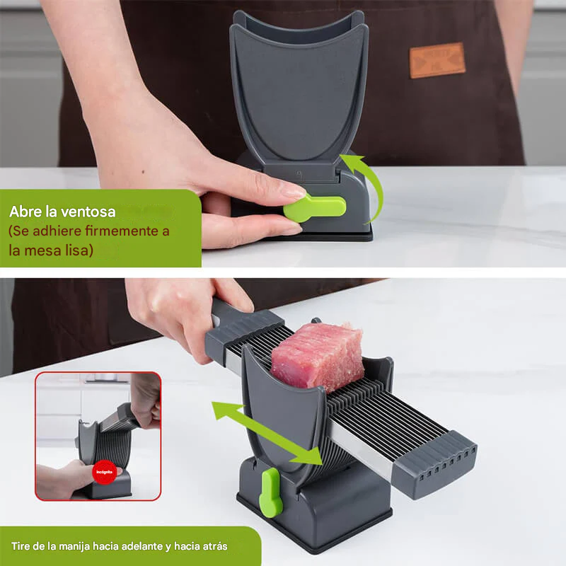 Rebanador de Carne Master®: Cortes rápidos y precisos