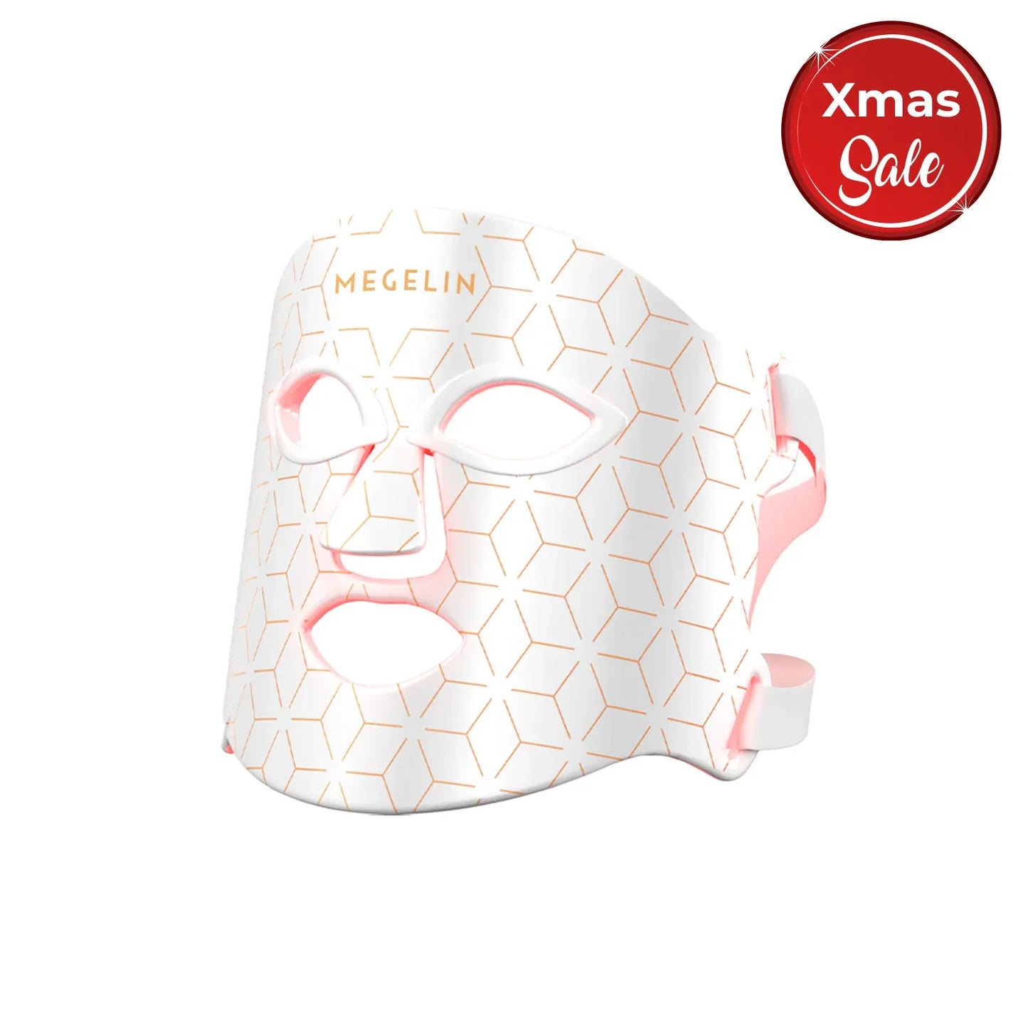 Máscara facial con terapia de luz LED