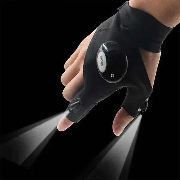 Guantes Impermeables con Linterna LED