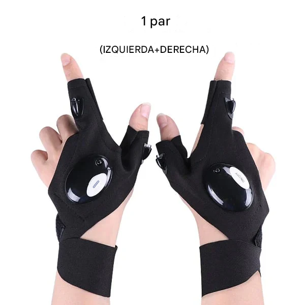 Guantes Impermeables con Linterna LED