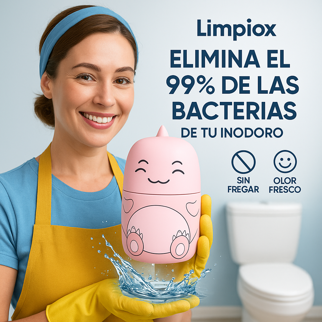 🧼 LIMPIOX™ – LIMPIA TU INODORO EN MENOS DE 5 MINUTOS – SIN FREGAR Y DURA HASTA 90 DÍAS