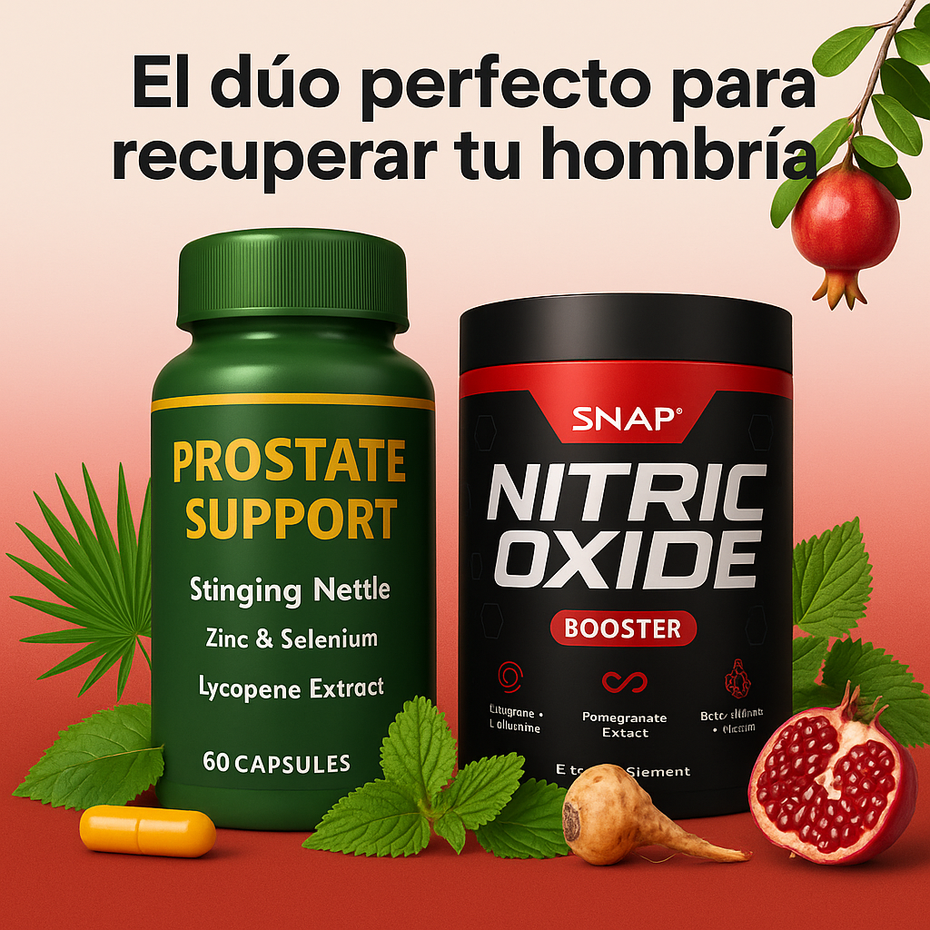 PROSTA-FUERZA® | Orina sin dolor y recupera tu erección 2x1