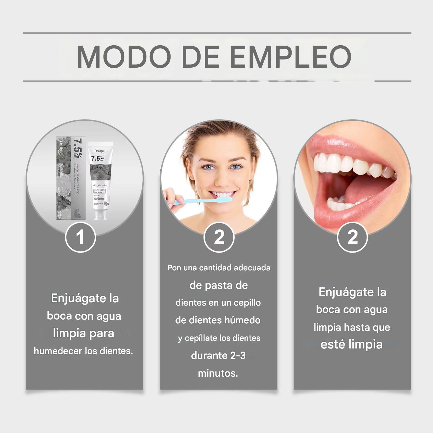 Oralhoe®: Kit de Limpieza completa con Hidroxiapatita + 🎁Seda dental🎁