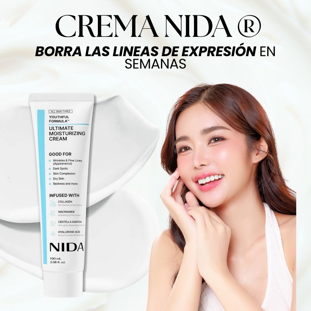 CREMA NIDA- BOTOX COREANO PARA ELIMINAR ARRUGAS