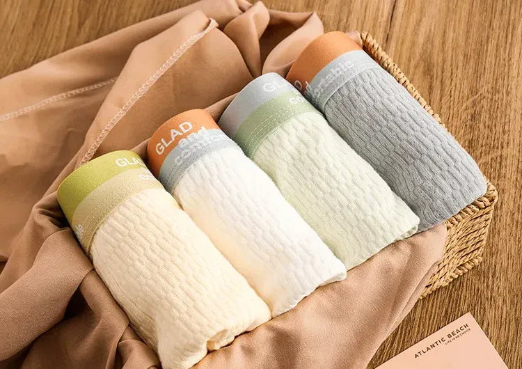 Boxers Hipoalergénicos de algodón puro para hombre (x4 Unidades)