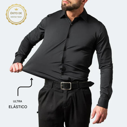 Camisa ajustada resistente a las arrugas Pressa®