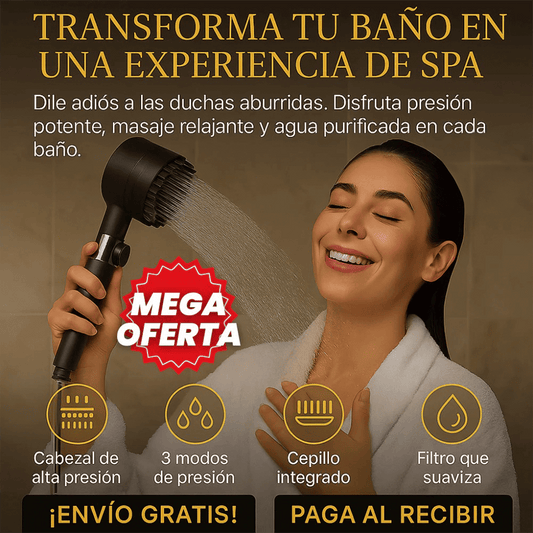 Cabezal para ducha relajante AquaZen®