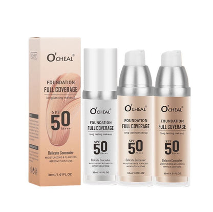 Base de Aerógrafo O´cheal® & Brocha Mágica Para Un Maquillaje Perfecto