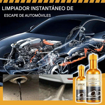 Limpiador instantáneo de escapes de automóviles