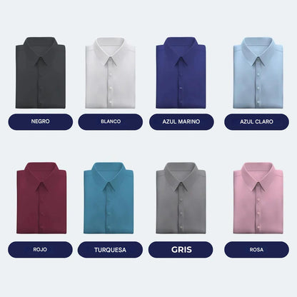Camisa ajustada resistente a las arrugas Pressa®