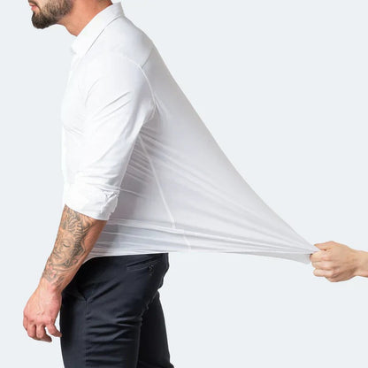 Camisa ajustada resistente a las arrugas Pressa®