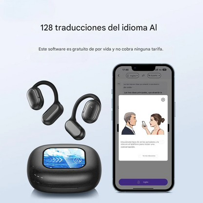 Auriculares con Traductor de IA LinguaGo®