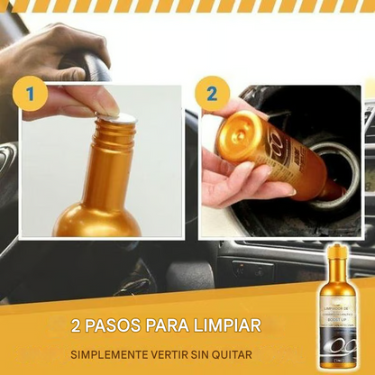 Limpiador instantáneo de escapes de automóviles