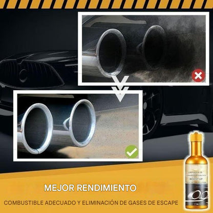 Limpiador instantáneo de escapes de automóviles
