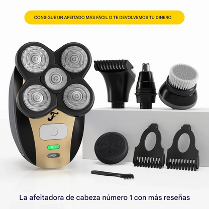 Afeitadora Para Calvos Zero®: Afeitado al ras, sin cortes ni irritaciones