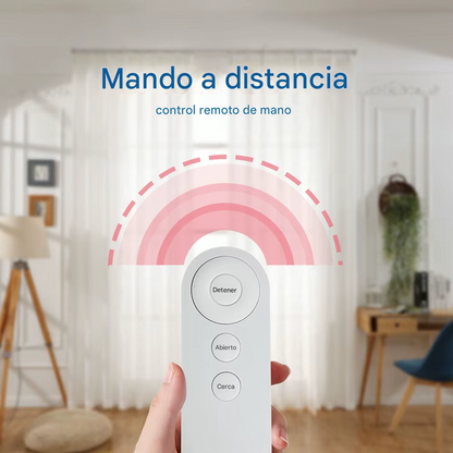 Robot Cortina Eléctrico Inteligente (Compatible con Alexa & Google)