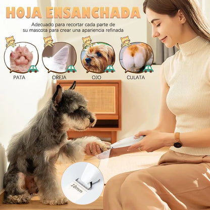 Rasuradora de microprecisión para mascotas