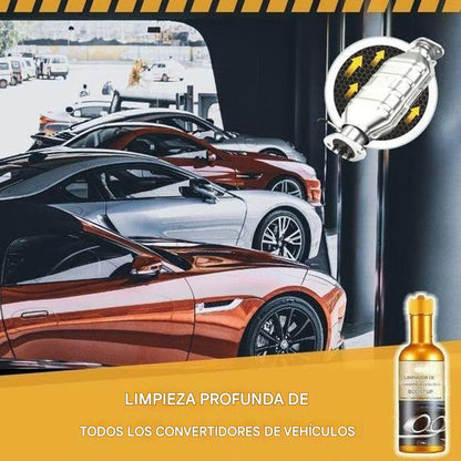 Limpiador instantáneo de escapes de automóviles