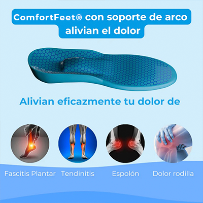 Plantillas Ortopédicas ConfortFeet®  - Disfruta de días sin dolor, sin tratamientos caros ni visitas al médico