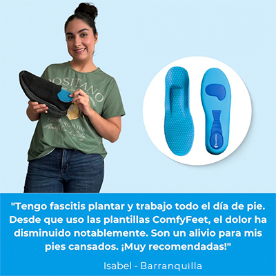 Plantillas Ortopédicas ConfortFeet®  - Disfruta de días sin dolor, sin tratamientos caros ni visitas al médico