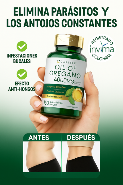 🧿 OREGACLEAN™ – Elimina los parásitos ocultos en tu cuerpo desde el primer dia 150 capsulas