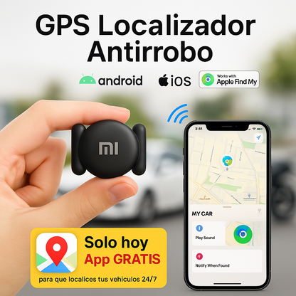 GPS Antirrobo – Ubica tu carro en tiempo real y evita robos en solo 30 segundos