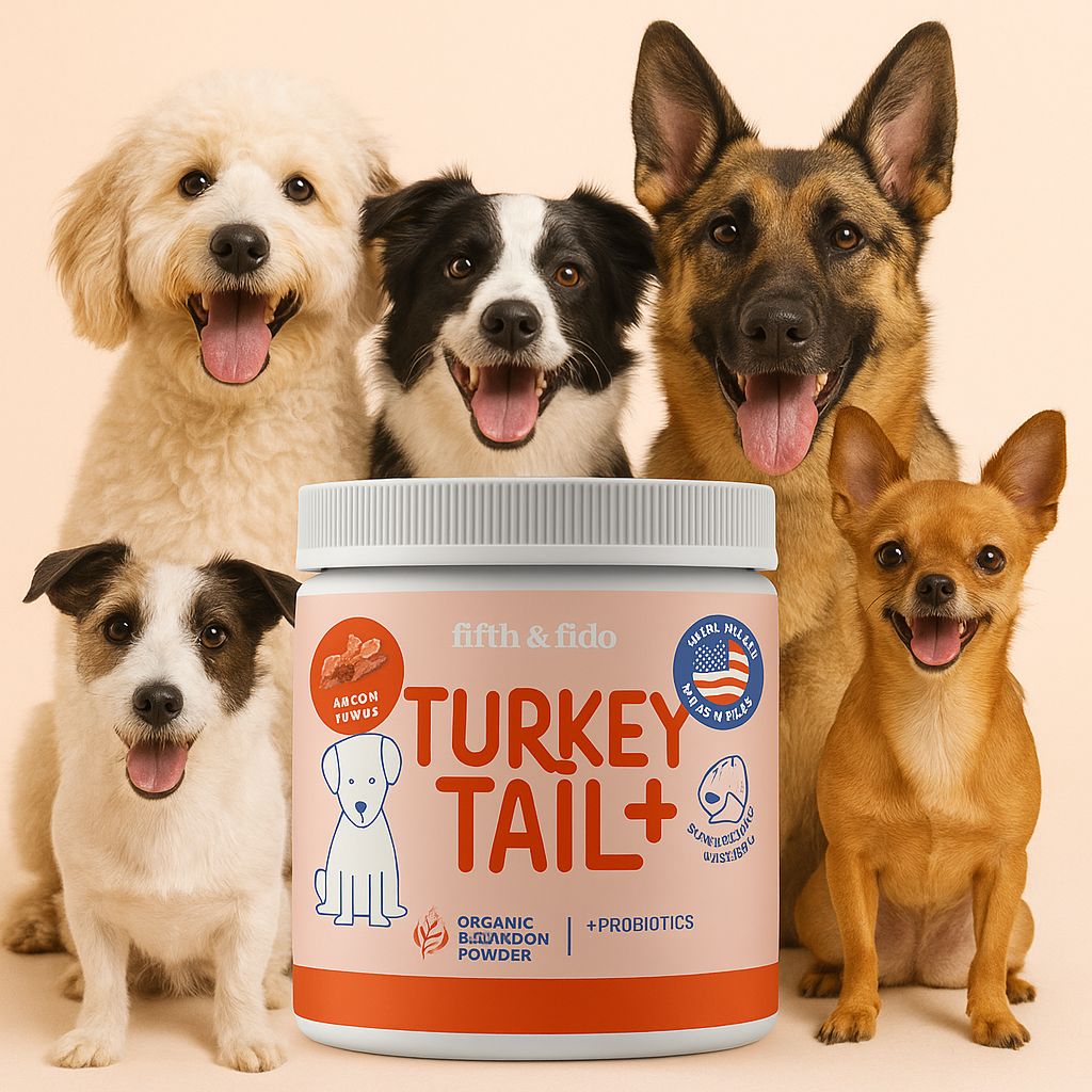 Turkey tail™ – Adiós a los bultos y enfermedades digestivas de tu perro