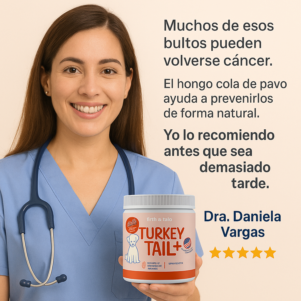 Turkey tail™ – Adiós a los bultos y enfermedades digestivas de tu perro