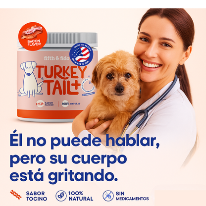 Turkey tail™ – Adiós a los bultos y enfermedades digestivas de tu perro