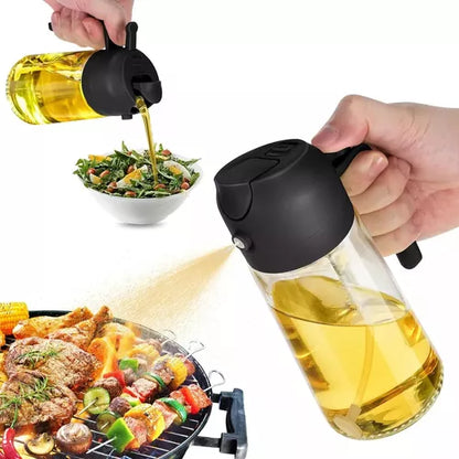 Oilpress® Spray Dosificador deAceite para Cocina 600mL (En Cristal)