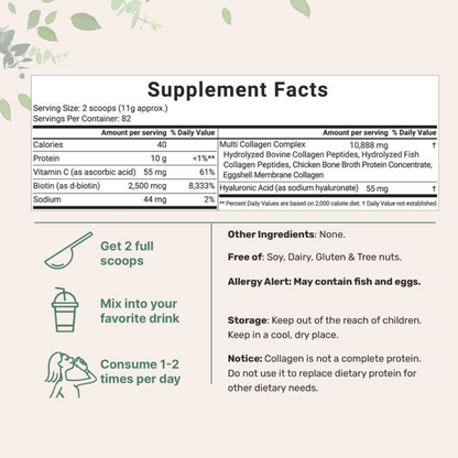 Revicol®  Colageno en polvo - La formula de la juventud