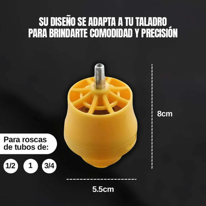 TARRAJA PROFESIONAL DE ROSCADO RAPIDO PARA TALADRO