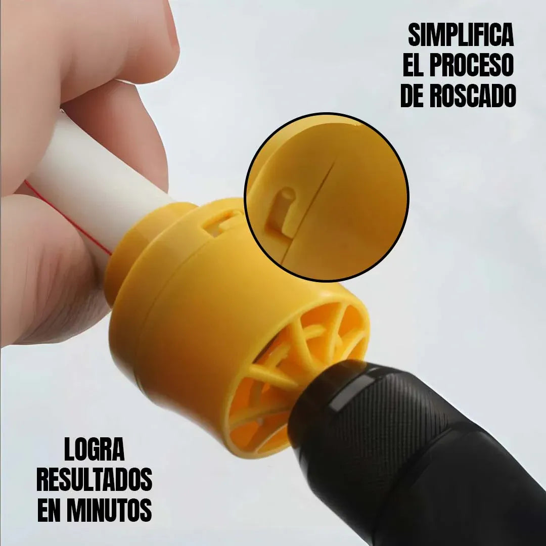 TARRAJA PROFESIONAL DE ROSCADO RAPIDO PARA TALADRO