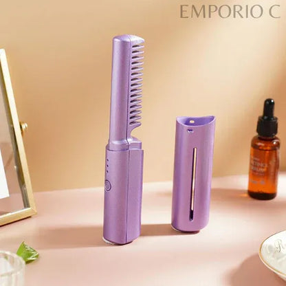 Peine alisador de cabello inalámbrico 5 en 1
