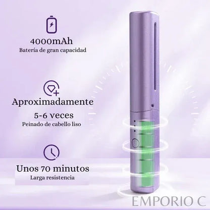Peine alisador de cabello inalámbrico 5 en 1