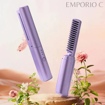 Peine alisador de cabello inalámbrico 5 en 1